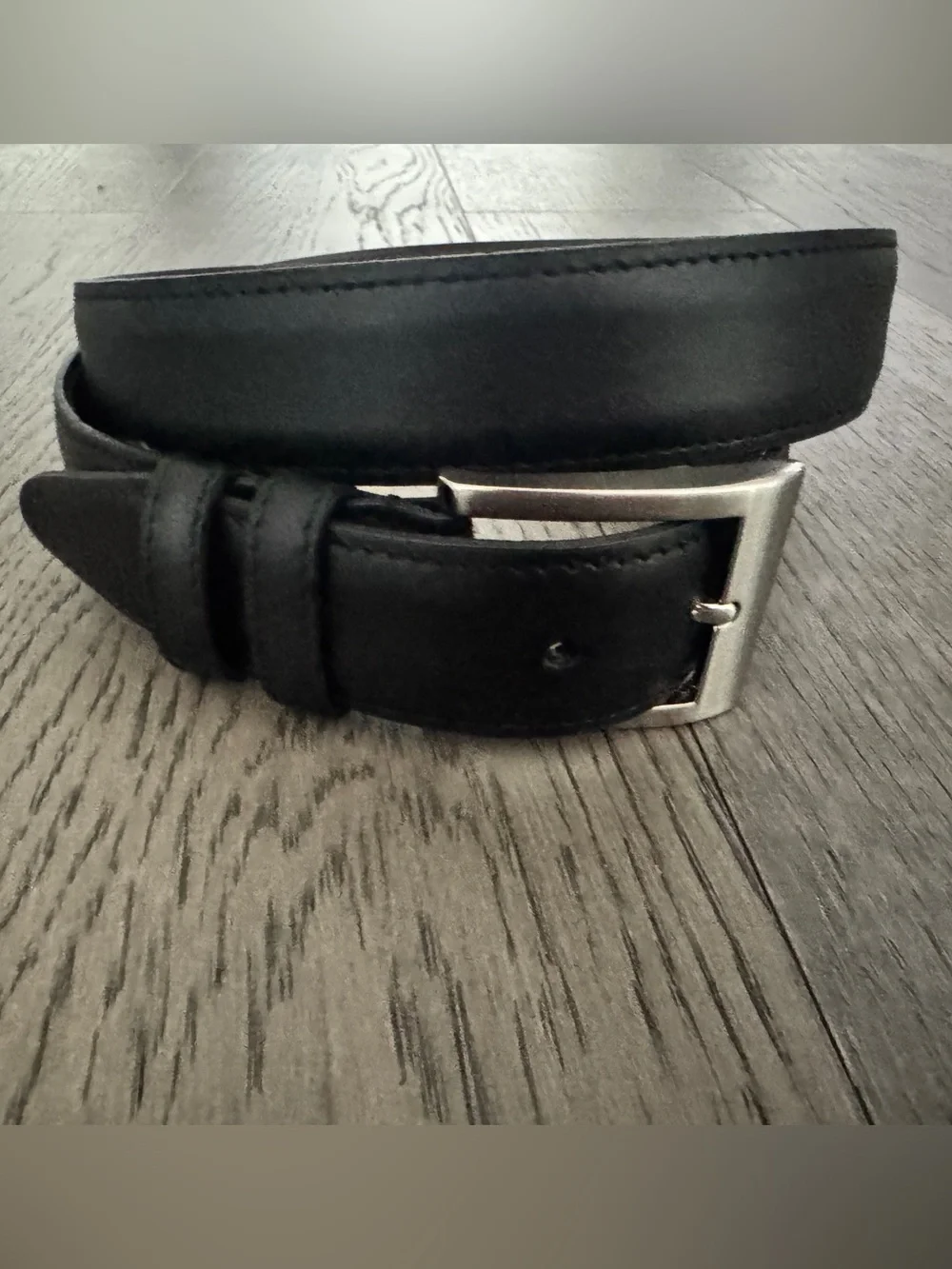 Allen Edmonds Men’s Wide Basic Dress Belt - Black